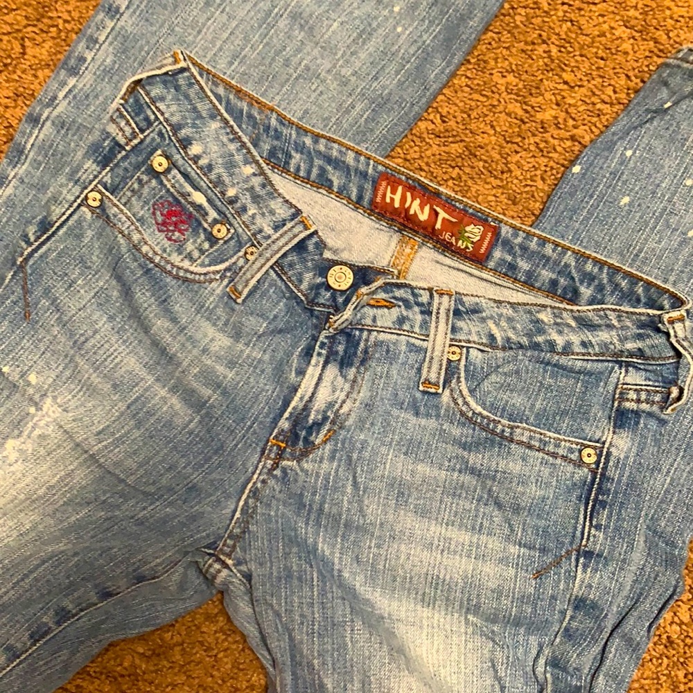 HINT juniors Jeans. Acid washed Bootcut